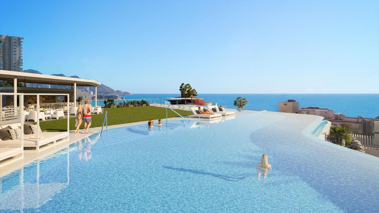 Sunset Cliffs Luxury Apart With Sea View Benidorm Exterior foto